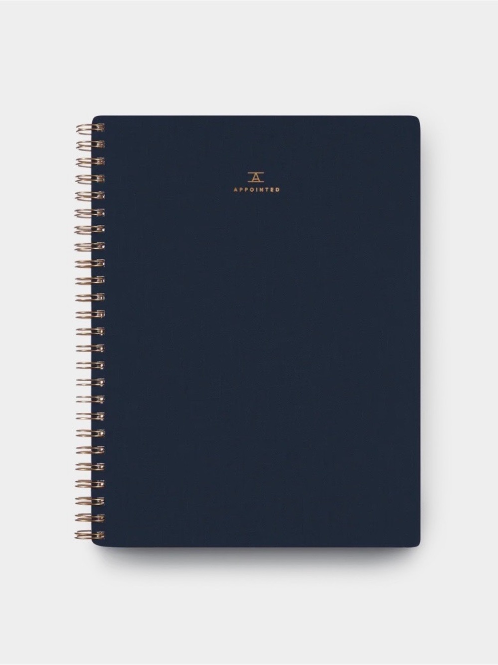 Appointed Grid Workbook in Oxford Blue (Set of 2)